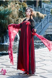 Bộ Hán Phục Chiết Ngực Dạ Kỹ