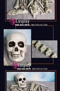 Bộ Xương Người Mô Hình Rời Tỷ Lệ Thật - Bộ Xương Rời Trang Trí Halloween