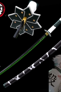 Kiếm Gỗ Dài 1M Sanemi / Phong Trụ - Kimetsu No Yaiba