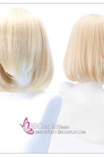 Tóc Vàng Ngắn Mái Xéo