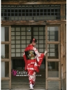 Kimono Chuẩn Nhật Đỏ Nữ Tính