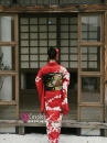 Kimono Chuẩn Nhật Đỏ Nữ Tính