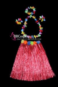 Bộ 4 Món Vòng Hoa Hawaii Mùa Hè