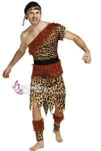 Trang Phục Tarzan Mẫu Da Beo Viền Lông