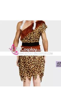 Trang Phục Tarzan Mẫu Da Beo Viền Lông