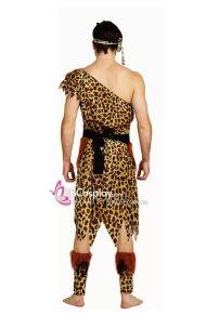 Trang Phục Tarzan Mẫu Da Beo Viền Lông