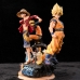 Bộ 3 Mô Hình Figure Naruto Luffy Goku - 50th Anniversay Ver.