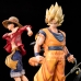 Bộ 3 Mô Hình Figure Naruto Luffy Goku - 50th Anniversay Ver.