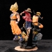 Bộ 3 Mô Hình Figure Naruto Luffy Goku - 50th Anniversay Ver.