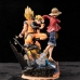 Bộ 3 Mô Hình Figure Naruto Luffy Goku - 50th Anniversay Ver.