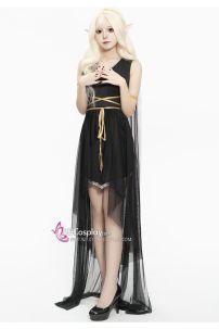 Đồ Nữ Thần Hy Lạp Đen Viền Vàng