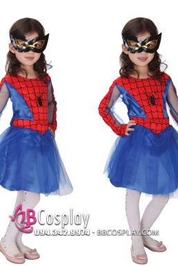 Đồ Người Nhện Bé Gái Spider Girl For Kid