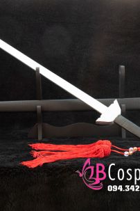 Kiếm Gỗ Cổ Trang Vỏ Bọc Da Đen