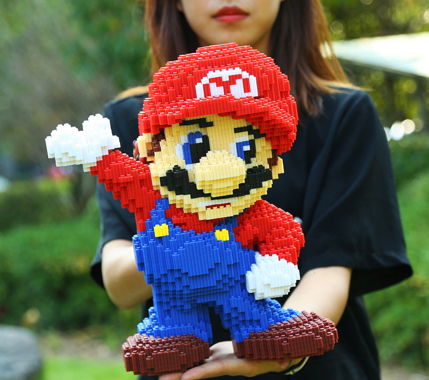 Mô Hình Lego Mario Đỏ
