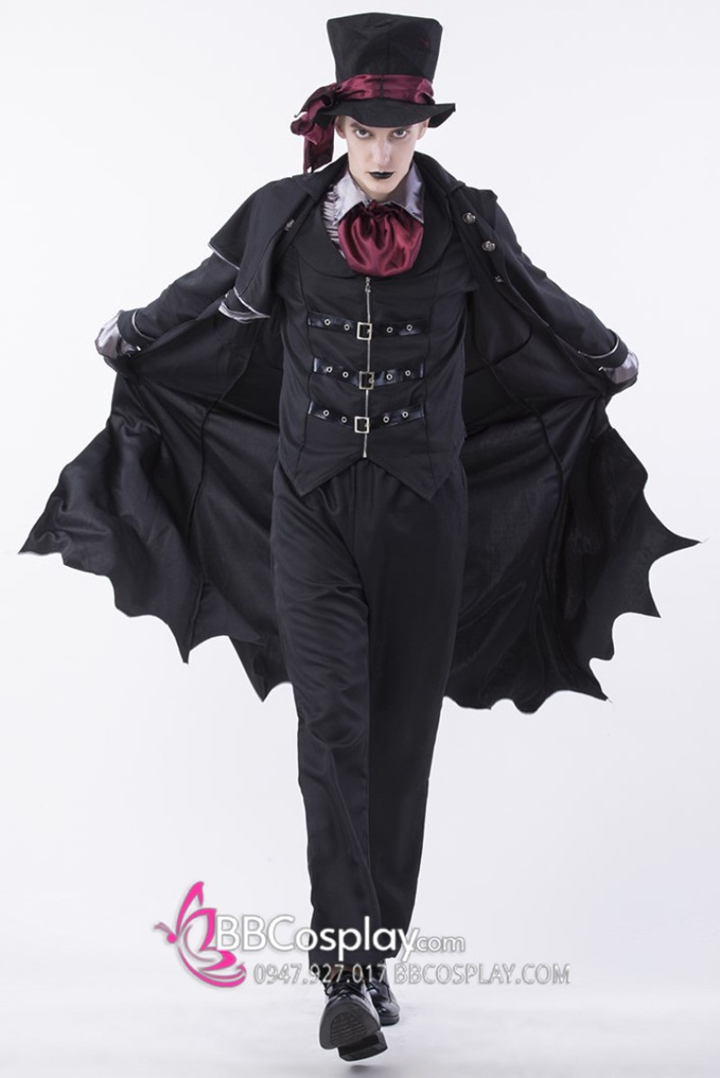 Đồ Nam Tước Bóng Đêm Ma Cà Rồng Gothic Punk