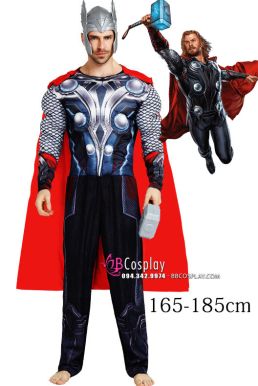 Đồ Thor Avenger Thần Sấm Cơ Bắp In 3D