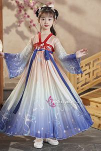 Cổ Trang Hằng Nga Có Khoác Váy Chuyển Màu Siêu Đẹp Cho Bé