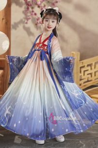 Cổ Trang Hằng Nga Có Khoác Váy Chuyển Màu Siêu Đẹp Cho Bé