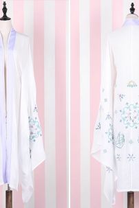 Áo Khoác Ngoài Hán Phục Thêu Hoa