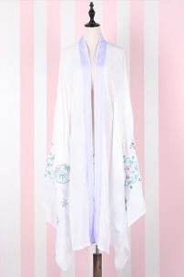 Áo Khoác Ngoài Hán Phục Thêu Hoa