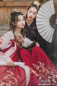 Cặp Hán Phục Cẩm Lăng - Long Chức