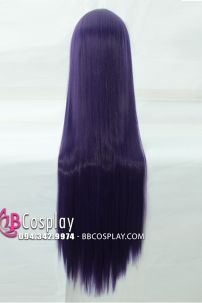 Tóc Tím Đậm Mái Xéo - Lưới Bi