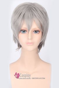 Tóc Giả Bạc Ngắn Cosplay