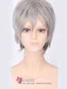 Tóc Giả Bạc Ngắn Cosplay