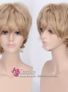 Tóc Giả Vàng Khói Ngắn Cosplay
