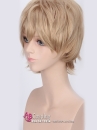 Tóc Giả Vàng Khói Ngắn Cosplay