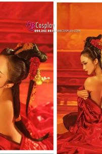Búi Tóc Giả Cổ Trang Vương Phi