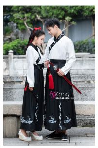 Hán Phục Cổ Trang Cho Nam Trung Quốc Váy Thêu