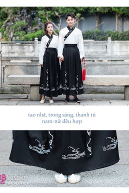 Hán Phục Cổ Trang Cho Nam Trung Quốc Váy Thêu