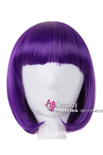 Tóc Ngắn Màu Tím Nho