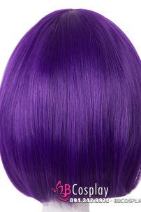 Tóc Ngắn Màu Tím Nho