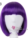 Tóc Ngắn Màu Tím Nho