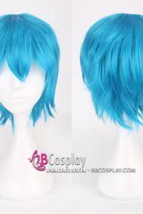 Tóc Giả Nam Cơ Bản Xanh Biển
