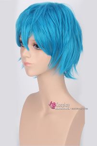 Tóc Giả Nam Cơ Bản Xanh Biển