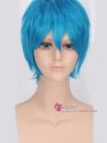 Tóc Giả Nam Cơ Bản Xanh Biển