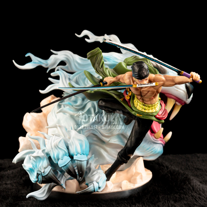 Mô Hình Figure Roronoa Zoro Và Bạch Hổ - One Piece