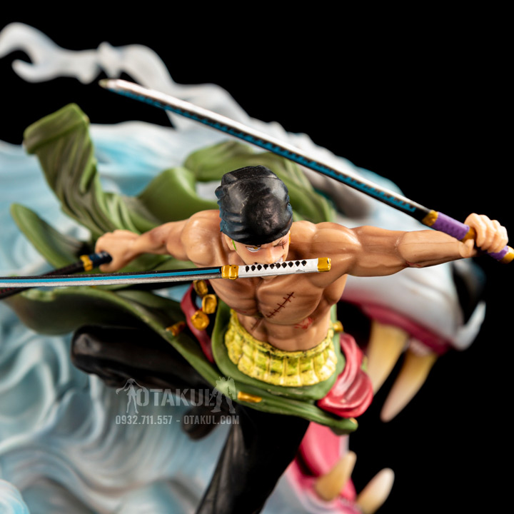 Mô Hình Figure Roronoa Zoro Và Bạch Hổ - One Piece