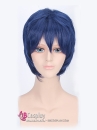 Tóc Giả Ngắn Nam Xanh Đậm Cosplay
