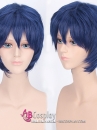 Tóc Giả Ngắn Nam Xanh Đậm Cosplay