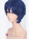 Tóc Giả Ngắn Nam Xanh Đậm Cosplay