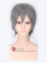 Tóc Giả Bạc Tối Màu Ngắn Cho Nam