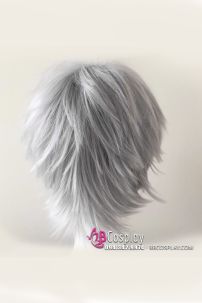 Tóc Giả Trắng Bạc Ngắn Cho Nam