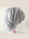 Tóc Giả Trắng Bạc Ngắn Cho Nam