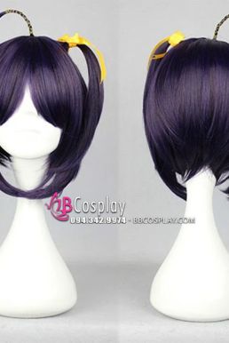 Tóc Giả Cosplay Rikka (Tặng Cột Tóc, Bịt Mắt)