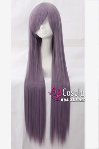 Tóc Tím Chàm Dài 80Cm