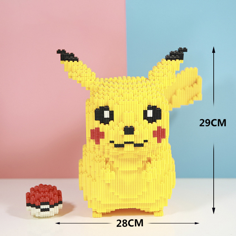 Mô Hình đồ chơi  Pikachu bựa siêu dễ thương  Pokemon  Bộ Pokemon